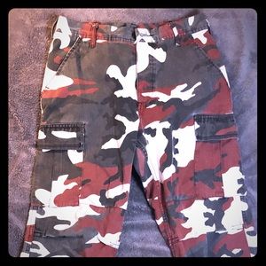 Red camo Rothco pants